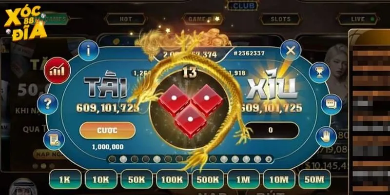 Tài Xỉu Siêu Hũ Xocdia88 – Cược Đơn Giản, Săn Hũ Cực Lớn 2 Siêu hũ tài xỉu ngày càng thu hút đông đảo người chơi tham gia