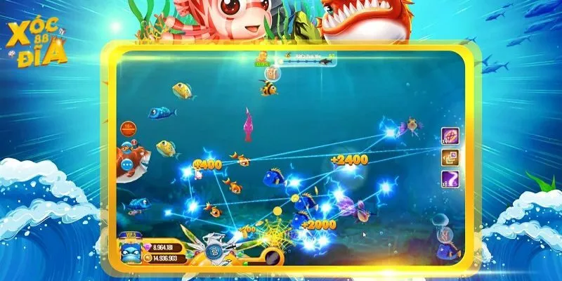 Bắn Cá Bombing Fishing Xocdia88 – Săn Siêu Đã, Nổ Thưởng Lớn 3 Với vài thao tác đơn giản, bạn đã sẵn sàng chinh phục đại dương trong Bombing Fishing