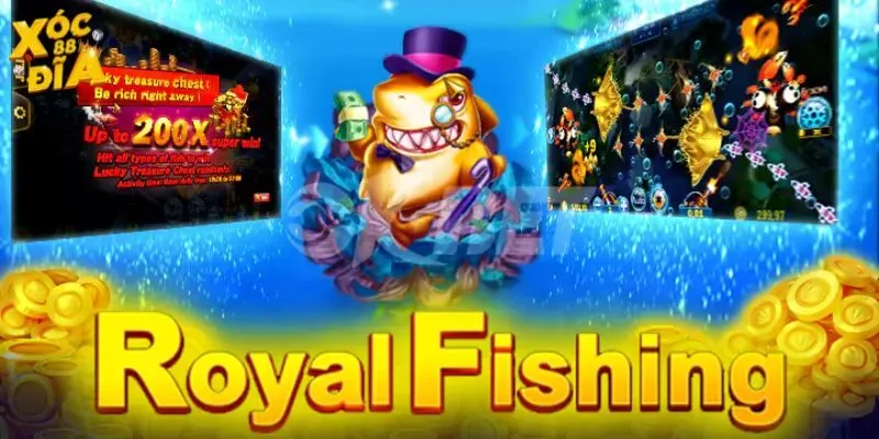 Bắn Cá Royal Fishing – Săn Cá Cực Chất, Thưởng Siêu To 4 Rouyal Fishing sở hữu nhiều tính năng nổi bật so với bộ môn khác