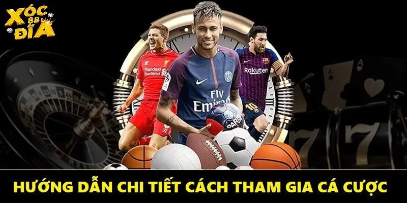Thể Thao Xocdia88 - Thế Giới Giải Trí Sống Động Từng Giây 4 Các bước tham gia cá cược tại sảnh thể thao Xocdia88 cực kỳ dễ thực hiện